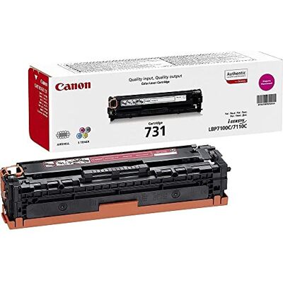 Canon Cartuccia 731 M TONER Magenta, Rendimento 1.500 Pagine, Imballo in cartone Canon Cartuccia 731 M TONER Magenta, Rendimento 1.500 Pagine, Imballo in cartone