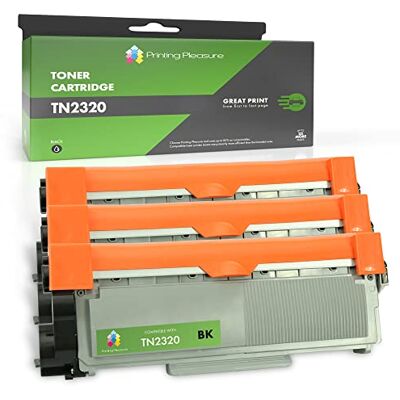 Printing Pleasure TN2320 TN2310 Compatibile Brother TN-2320 TN-2310 Cartucce di Toner per MFC-L2700DW HL-L2300D HL-L2340DW MFC-L2720DW HL-L2360DN HL-L2365DW DCP-L2520DW DCP-L2500D 3 Nero Printing Pleasure TN2320 TN2310 Compatibile Brother TN-2320 TN-2310 Cartucce di Toner per MFC-L2700DW HL-L2300D HL-L2340DW MFC-L2720DW HL-L2360DN HL-L2365DW DCP-L2520DW DCP-L2500D 3 Nero