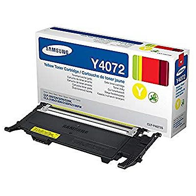 Samsung CLT-Y4072S 1000páginas Toner giallo per stampanti laser (giallo, laser, CLP-320, CLP-325, CLX-3185, Nero, Giallo) Samsung CLT-Y4072S 1000páginas Toner giallo per stampanti laser (giallo, laser, CLP-320, CLP-325, CLX-3185, Nero, Giallo)