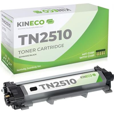 Kineco Cartuccia toner TN2510 compatibile per Brother HL-L2400DWE MFC-L2835DW DCP-L2660DW HL-L2445DW MFC-L2827DW, TN-2510 / Nero Kineco Cartuccia toner TN2510 compatibile per Brother HL-L2400DWE MFC-L2835DW DCP-L2660DW HL-L2445DW MFC-L2827DW, TN-2510 / Nero