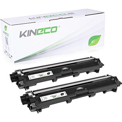 Kineco 2 Cartucce Toner Compatibili Per Brother TN-241 Nero, Ogni 2.500 Pagine, Per Mfc-9142cdn, Dcp-9022cdw, Mfc-9342cdw, Mfc-9332cdw, Hl-3150cdw, Hl-3170cdw Kineco 2 Cartucce Toner Compatibili Per Brother TN-241 Nero, Ogni 2.500 Pagine, Per Mfc-9142cdn, Dcp-9022cdw, Mfc-9342cdw, Mfc-9332cdw, Hl-3150cdw, Hl-3170cdw