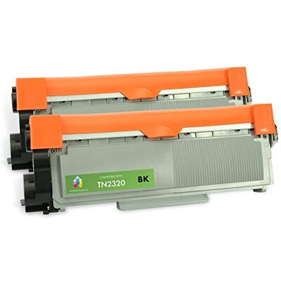 Printing Pleasure TN-2320 TN-2310 Cartucce di Toner per Brother TN2320 TN2310 Compatibile per MFC-L2700DW HL-L2300D HL-L2340DW MFC-L2720DW HL-L2360DN HL-L2365DW DCP-L2520DW DCP-L2500D Nero 2 pack Printing Pleasure TN-2320 TN-2310 Cartucce di Toner per Brother TN2320 TN2310 Compatibile per MFC-L2700DW HL-L2300D HL-L2340DW MFC-L2720DW HL-L2360DN HL-L2365DW DCP-L2520DW DCP-L2500D Nero 2 pack