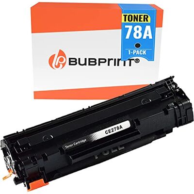Bubprint Toner compatibile con HP 78A CE278A Nero 2100 pagine, per LaserJet Pro P1566 P1606DN M1536dnf Bubprint Toner compatibile con HP 78A CE278A Nero 2100 pagine, per LaserJet Pro P1566 P1606DN M1536dnf