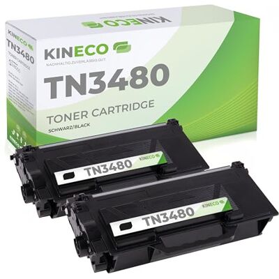 Kineco 2 toner compatibile per Brother TN-3480 per Brother HL-L6300DW HL-L5100DNTT HL-L5000D HL-L5100DN HL-L5100DNT Kineco 2 toner compatibile per Brother TN-3480 per Brother HL-L6300DW HL-L5100DNTT HL-L5000D HL-L5100DN HL-L5100DNT