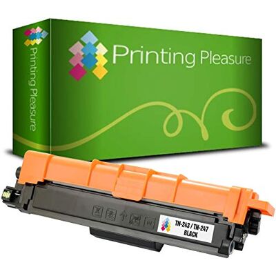 Printing Pleasure TN-247 con CHIP Toner Compatibile Nero per Brother DCP-L3510CDW, DCP-L3550CDW, HL-L3210CW, HL-L3230CDW, MFC-L3710CW, MFC-L3750CDW, MFC-L3770CDW Printing Pleasure TN-247 con CHIP Toner Compatibile Nero per Brother DCP-L3510CDW, DCP-L3550CDW, HL-L3210CW, HL-L3230CDW, MFC-L3710CW, MFC-L3750CDW, MFC-L3770CDW