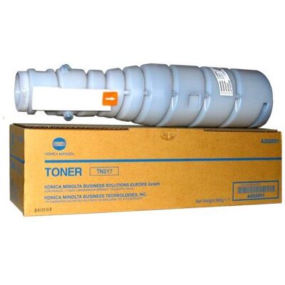 Konica Minolta TN-217 Toner originale, 17.500 pagine (A202031), colore: Nero Konica Minolta TN-217 Toner originale, 17.500 pagine (A202031), colore: Nero
