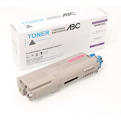 ABC Toner compatibile Magenta 6000 pagine per Oki C532 C532DN C542 C542DN MC563 MC563DN MC573 MC573DN C 532 C 532DN C 542 C 542DN MC 563 MC 563DN MC 573 MC 573DN 46490406 ABC Toner compatibile Magenta 6000 pagine per Oki C532 C532DN C542 C542DN MC563 MC563DN MC573 MC573DN C 532 C 532DN C 542 C 542DN MC 563 MC 563DN MC 573 MC 573DN 46490406