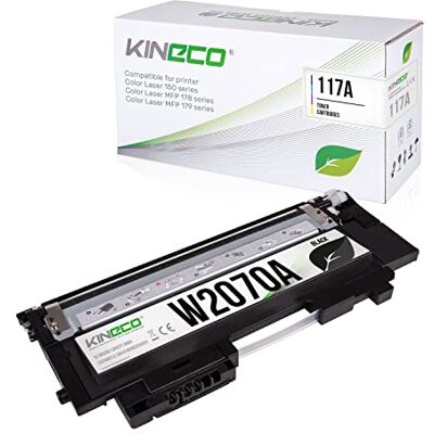 Kineco Toner Compatibile con HP 117A sostituisce W2070A per HP Color Laser 150a 150nw 178nwg 179fwg Kineco Toner Compatibile con HP 117A sostituisce W2070A per HP Color Laser 150a 150nw 178nwg 179fwg