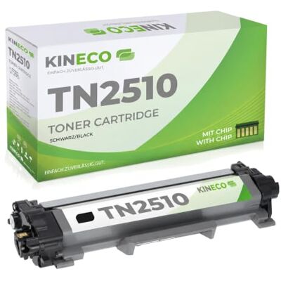 Kineco Cartuccia toner TN2510 compatibile per Brother HL-L2400DWE MFC-L2835DW DCP-L2660DW HL-L2445DW MFC-L2827DW, TN-2510 / Nero Kineco Cartuccia toner TN2510 compatibile per Brother HL-L2400DWE MFC-L2835DW DCP-L2660DW HL-L2445DW MFC-L2827DW, TN-2510 / Nero