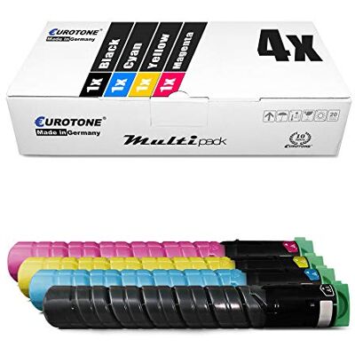 Eurotone 4x Toner per Ricoh Aficio MP C 2051 2551 AD sostituisce 842061-842064 TYPE-MPC2551 TYPEMPC2551 Set Eurotone 4x Toner per Ricoh Aficio MP C 2051 2551 AD sostituisce 842061-842064 TYPE-MPC2551 TYPEMPC2551 Set