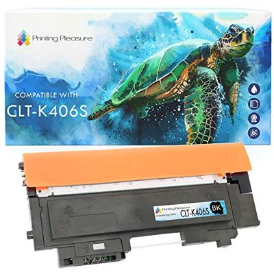Printing Pleasure CLT-K406S Toner compatibile per Samsung Xpress SL C410W C460FW C460W C467W CLP-360 CLP-365 CLP-365W CLX-3305 CLX-3305FN 3305W Nero Printing Pleasure CLT-K406S Toner compatibile per Samsung Xpress SL C410W C460FW C460W C467W CLP-360 CLP-365 CLP-365W CLX-3305 CLX-3305FN 3305W Nero