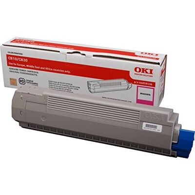 Oki 44059106 Cartuccia Toner Originale , Magenta, Standard, 8000 pagine Oki 44059106 Cartuccia Toner Originale , Magenta, Standard, 8000 pagine