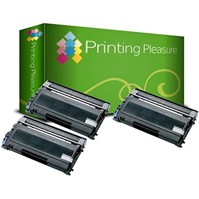 Printing Pleasure 3 Toner Compatibili per Brother DCP-7010, 7010L, 7020, 7025, FAX-2820, 2920, HL-2030, 2032, 2040, 2050, 2070, 2070N, MFC-7220, 7225N, 7420, 7820, 7820N TN2000, Colore: Nero Printing Pleasure 3 Toner Compatibili per Brother DCP-7010, 7010L, 7020, 7025, FAX-2820, 2920, HL-2030, 2032, 2040, 2050, 2070, 2070N, MFC-7220, 7225N, 7420, 7820, 7820N TN2000, Colore: Nero