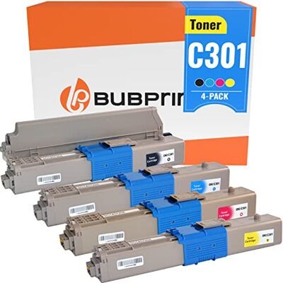Bubprint 4 Toner compatibili con OKI 44973533-44973536 C301 C321 MC332 Per OKI C301DN C321DN MC332DN MC342DN MC342DNW Bubprint 4 Toner compatibili con OKI 44973533-44973536 C301 C321 MC332 Per OKI C301DN C321DN MC332DN MC342DN MC342DNW