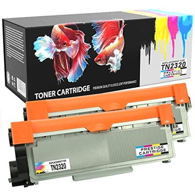 PRESTIGE CARTRIDGE TN-2320 Cartucce di Toner TN2320 Compatibile con Brother HL-L2300D HL-L2320D HL-L2340DW HL-L2360DN HL-L2365DW DCP-L2500D DCP-L2520DW DCP-L2540DN MFC-L2700DW MFC-L2720DW Pack di 2 PRESTIGE CARTRIDGE TN-2320 Cartucce di Toner TN2320 Compatibile con Brother HL-L2300D HL-L2320D HL-L2340DW HL-L2360DN HL-L2365DW DCP-L2500D DCP-L2520DW DCP-L2540DN MFC-L2700DW MFC-L2720DW Pack di 2