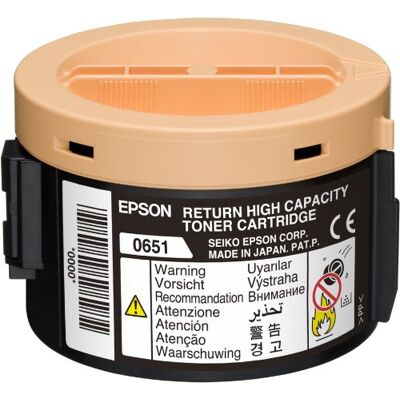 Epson Toner Cartuccia, Alta Resa, Nero Epson Toner Cartuccia, Alta Resa, Nero