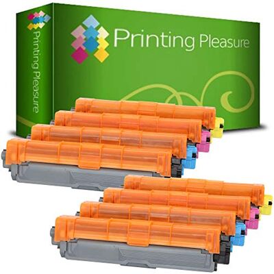 Printing Pleasure 8 Toner Compatibili per Brother DCP-9020CDW HL-3140CW 3142CW 3150CDW 3152CDW 3170CDW 3172CDW MFC-9130CW 9140CDN 9330CDW 9340CDW TN241BK TN245C TN245M TN245Y Printing Pleasure 8 Toner Compatibili per Brother DCP-9020CDW HL-3140CW 3142CW 3150CDW 3152CDW 3170CDW 3172CDW MFC-9130CW 9140CDN 9330CDW 9340CDW TN241BK TN245C TN245M TN245Y