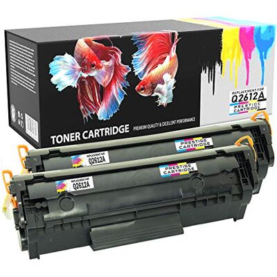 PRESTIGE CARTRIDGE Cartuccia di Toner ad Alta Capacita Compatibile con FX10 per Stampante Canon i-Sensys, 2 Pezzi, Nero PRESTIGE CARTRIDGE Cartuccia di Toner ad Alta Capacita Compatibile con FX10 per Stampante Canon i-Sensys, 2 Pezzi, Nero