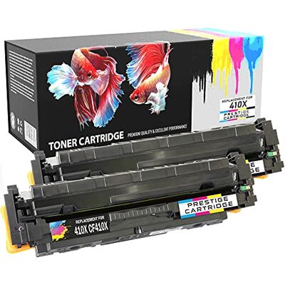 PRESTIGE CARTRIDGE 410X CF410X KIT 2 NERO Toner Compatibili ALTA RESA (6500 pagine) Cartucce Laser per HP LaserJet Pro M452 dn dw nw MFP M477 fdn fdw fnw M377 dw PRESTIGE CARTRIDGE 410X CF410X KIT 2 NERO Toner Compatibili ALTA RESA (6500 pagine) Cartucce Laser per HP LaserJet Pro M452 dn dw nw MFP M477 fdn fdw fnw M377 dw