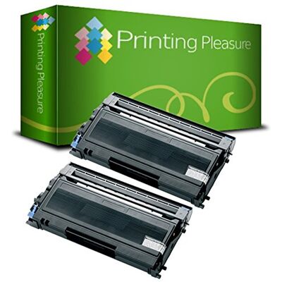 Printing Pleasure 2 Toner Compatibili per Brother DCP-7010, 7010L, 7020, 7025, FAX-2820, 2920, HL-2030, 2032, 2040, 2050, 2070, 2070N, MFC-7220, 7225N, 7420, 7820, 7820N TN2000, Colore: Nero Printing Pleasure 2 Toner Compatibili per Brother DCP-7010, 7010L, 7020, 7025, FAX-2820, 2920, HL-2030, 2032, 2040, 2050, 2070, 2070N, MFC-7220, 7225N, 7420, 7820, 7820N TN2000, Colore: Nero