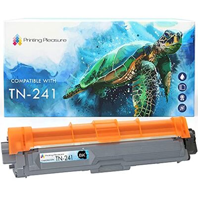 Printing Pleasure Toner Compatibile TN-241BK per Brother DCP-9020CDW MFC-9140CDN MFC-9330CDW MFC-9340CDW HL-3140CW HL-3142CW HL-3150CDW HL-3152CDW HL-3170CDW HL-3172CDW MFC-9130CW Nero, Alta Resa Printing Pleasure Toner Compatibile TN-241BK per Brother DCP-9020CDW MFC-9140CDN MFC-9330CDW MFC-9340CDW HL-3140CW HL-3142CW HL-3150CDW HL-3152CDW HL-3170CDW HL-3172CDW MFC-9130CW Nero, Alta Resa