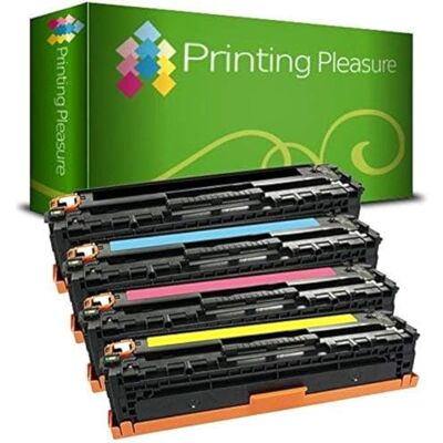 Printing Pleasure Canon 731 Kit 4 Toner Compatibili per Canon I-Sensys LBP-7100CN/LBP-7110CW/MF-8230CN/MF-8280CW, Nero/Ciano/Magenta/Giallo Printing Pleasure Canon 731 Kit 4 Toner Compatibili per Canon I-Sensys LBP-7100CN/LBP-7110CW/MF-8230CN/MF-8280CW, Nero/Ciano/Magenta/Giallo