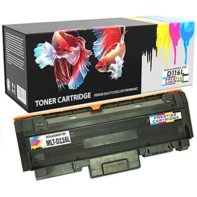PRESTIGE CARTRIDGE MLT-D116L Compatibile Cartuccia Toner per Samsung Xpress M2625 M2626 M2675 M2675FN M2676 M2826 M2835DW M2875 M2875FD M2876 M2885FW 1 Nero PRESTIGE CARTRIDGE MLT-D116L Compatibile Cartuccia Toner per Samsung Xpress M2625 M2626 M2675 M2675FN M2676 M2826 M2835DW M2875 M2875FD M2876 M2885FW 1 Nero