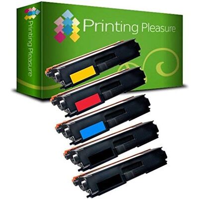 Printing Pleasure Kit 5 Toner Compatibili TN-326 per Brother DCP-L8400CDN DCP-L8450CDW HL-L8250CDW HL-L8250CDN HL-L8350CDW HL-L8350CDWT MFC-L8600CDW MFC-L8650CDW MFC-L8850CDW Nero/Ciano/Magenta/Giallo, Alta Resa Printing Pleasure Kit 5 Toner Compatibili TN-326 per Brother DCP-L8400CDN DCP-L8450CDW HL-L8250CDW HL-L8250CDN HL-L8350CDW HL-L8350CDWT MFC-L8600CDW MFC-L8650CDW MFC-L8850CDW Nero/Ciano/Magenta/Giallo, Alta Resa