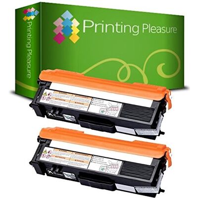 Printing Pleasure 2 pz x NERO Toner Compatibili per Brother HL-4140CN 4150CDN 4570CDW 4570CDWT MFC-9460CDN 9465CDN 9970CDW DCP-9050CDN 9055CDN 9270CDN TN325 BK Printing Pleasure 2 pz x NERO Toner Compatibili per Brother HL-4140CN 4150CDN 4570CDW 4570CDWT MFC-9460CDN 9465CDN 9970CDW DCP-9050CDN 9055CDN 9270CDN TN325 BK