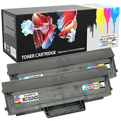 PRESTIGE CARTRIDGE MLT-D1042S Compatibile Cartuccia Toner per Samsung ML-1660 ML-1665 ML-1666 ML-1670 ML-1675 ML-1860 ML-1865 SCX-3200 SCX-3205 2 Nero PRESTIGE CARTRIDGE MLT-D1042S Compatibile Cartuccia Toner per Samsung ML-1660 ML-1665 ML-1666 ML-1670 ML-1675 ML-1860 ML-1865 SCX-3200 SCX-3205 2 Nero