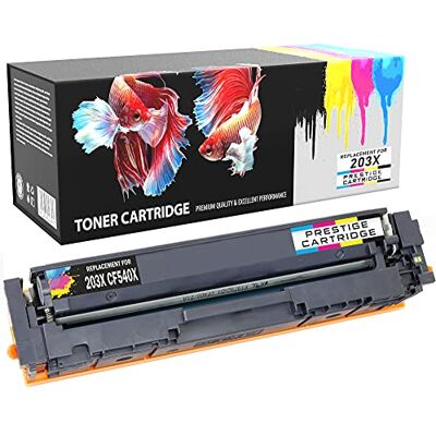 PRESTIGE CARTRIDGE 203X CF540X Compatibile Cartuccia Toner per HP Color Laserjet Pro MFP M281fdw M281fdn M280nw M254dw M254nw M254dn 1 Nero PRESTIGE CARTRIDGE 203X CF540X Compatibile Cartuccia Toner per HP Color Laserjet Pro MFP M281fdw M281fdn M280nw M254dw M254nw M254dn 1 Nero