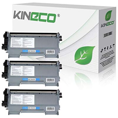 Kineco 3 cartucce toner compatibili per TN-2010 TN-2220 per Brother MFC-7360N DCP-7055 Brother HL-2135W HL-2130 HL-2132 DCP-7057 TN2010 TN2220 Nero ogni 3.000 pagine Kineco 3 cartucce toner compatibili per TN-2010 TN-2220 per Brother MFC-7360N DCP-7055 Brother HL-2135W HL-2130 HL-2132 DCP-7057 TN2010 TN2220 Nero ogni 3.000 pagine