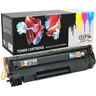PRESTIGE CARTRIDGE Cartuccia di Toner ad Alta Capacita Compatibile con CF283A per Stampante HP LaserJet Pro MFP, 1 Pezzo, Nero PRESTIGE CARTRIDGE Cartuccia di Toner ad Alta Capacita Compatibile con CF283A per Stampante HP LaserJet Pro MFP, 1 Pezzo, Nero