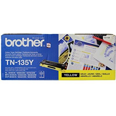 Brother Toner TN-135Y Yellow Kapazit?t: 4.000 Seiten (TN135Y) Brother Toner TN-135Y Yellow Kapazit?t: 4.000 Seiten (TN135Y)