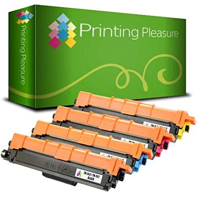 Printing Pleasure Kit 4 TN-247 con CHIP Toner Compatibile per Brother DCP-L3510CDW, DCP-L3550CDW, HL-L3210CW, HL-L3230CDW, MFC-L3710CW, MFC-L3750CDW, MFC-L3770CDW Printing Pleasure Kit 4 TN-247 con CHIP Toner Compatibile per Brother DCP-L3510CDW, DCP-L3550CDW, HL-L3210CW, HL-L3230CDW, MFC-L3710CW, MFC-L3750CDW, MFC-L3770CDW