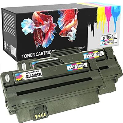 PRESTIGE CARTRIDGE MLT-D1052L Kit 2 Toner compatibili per Samsung ML-1910, ML-1915, ML-2525, ML-2525W, ML-2580N, SCX-4600, SCX-4600FN, SCX-4623F, SCX-4623FN, SCX-4623FW, SFP-650P, ML-1911, nero, 2 Pezzi PRESTIGE CARTRIDGE MLT-D1052L Kit 2 Toner compatibili per Samsung ML-1910, ML-1915, ML-2525, ML-2525W, ML-2580N, SCX-4600, SCX-4600FN, SCX-4623F, SCX-4623FN, SCX-4623FW, SFP-650P, ML-1911, nero, 2 Pezzi