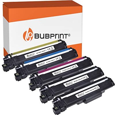 Bubprint 5 Toner compatibili con Brother TN-247 Nero Ciano Magenta Giallo Per HL-L3230CDW HL-L3270CDW DCP-L3550CDW MFC-L3750CDW MFC-L3770CDW Bubprint 5 Toner compatibili con Brother TN-247 Nero Ciano Magenta Giallo Per HL-L3230CDW HL-L3270CDW DCP-L3550CDW MFC-L3750CDW MFC-L3770CDW