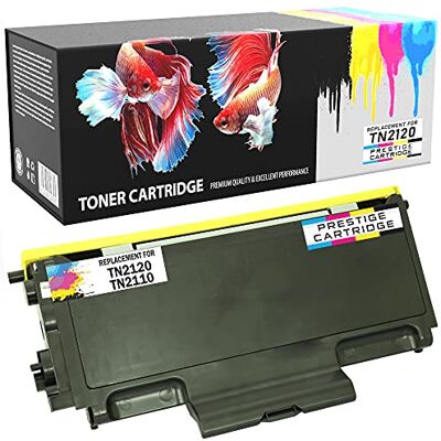 PRESTIGE CARTRIDGE TN2120 TN2110 Toner compatibile per Brother HL-2140, HL-2150, HL-2150N, HL-2170, HL-2170W, DCP-7030, DCP-7040, DCP-7045N, MFC-7320, MFC-7340, MFC-7345DN, MFC-7440N, MFC-7840W, nero PRESTIGE CARTRIDGE TN2120 TN2110 Toner compatibile per Brother HL-2140, HL-2150, HL-2150N, HL-2170, HL-2170W, DCP-7030, DCP-7040, DCP-7045N, MFC-7320, MFC-7340, MFC-7345DN, MFC-7440N, MFC-7840W, nero