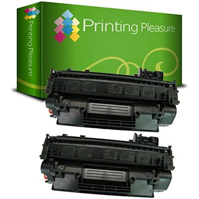 Printing Pleasure 2 Toner Compatibili per HP Laserjet P2030 P2035 P2050 P2055 P2055D P2055DN P2055X Canon MF5880DN LBP6300DN LBP6310DN LBP6650DN LBP6670DN , Colore: Nero Printing Pleasure 2 Toner Compatibili per HP Laserjet P2030 P2035 P2050 P2055 P2055D P2055DN P2055X Canon MF5880DN LBP6300DN LBP6310DN LBP6650DN LBP6670DN , Colore: Nero