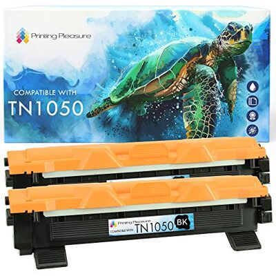 Printing Pleasure TN1050 Kit 2 Toner Compatibili per Brother DCP-1510 DCP-1512 DCP-1610W DCP-1612W HL-1110 HL-1112 HL-1210W HL-1212W MFC-1810 MFC-1910W, Nero, 2 Pezzi Printing Pleasure TN1050 Kit 2 Toner Compatibili per Brother DCP-1510 DCP-1512 DCP-1610W DCP-1612W HL-1110 HL-1112 HL-1210W HL-1212W MFC-1810 MFC-1910W, Nero, 2 Pezzi