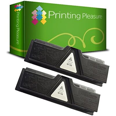 Printing Pleasure 2 Toner Compatibili TK-130 Cartuccia Laser per Kyocera Mita FS-1028MFP FS-1028DP FS-1128MFP FS-1300 FS-1300D FS-1300DN FS-1300DTN FS-1300N FS-1350 FS-1350DN FS-1350N Nero, Alta Resa Printing Pleasure 2 Toner Compatibili TK-130 Cartuccia Laser per Kyocera Mita FS-1028MFP FS-1028DP FS-1128MFP FS-1300 FS-1300D FS-1300DN FS-1300DTN FS-1300N FS-1350 FS-1350DN FS-1350N Nero, Alta Resa