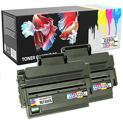 PRESTIGE CARTRIDGE Kit 2 Toner Compatibili MLT-D203L/ELS Cartucce Laser per Samsung ProXpress SL-M3320 M3320ND SL-M3370 M3370FD M3370FW SL-M3820 M3820ND M3820DW SL-M3870 M3870FW SL-M4020 SL-M4070 PRESTIGE CARTRIDGE Kit 2 Toner Compatibili MLT-D203L/ELS Cartucce Laser per Samsung ProXpress SL-M3320 M3320ND SL-M3370 M3370FD M3370FW SL-M3820 M3820ND M3820DW SL-M3870 M3870FW SL-M4020 SL-M4070