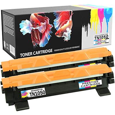 PRESTIGE CARTRIDGE TN-1050 Compatibile Cartuccia Toner per Brother HL-1200 HL-1110 HL-1112 DCP-1510 DCP-1512 DCP-1610 DCP-1612W MFC-1810 MFC-1910 2 Nero PRESTIGE CARTRIDGE TN-1050 Compatibile Cartuccia Toner per Brother HL-1200 HL-1110 HL-1112 DCP-1510 DCP-1512 DCP-1610 DCP-1612W MFC-1810 MFC-1910 2 Nero