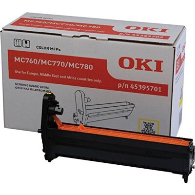 Oki 45395701 Tamburo, Giallo Oki 45395701 Tamburo, Giallo