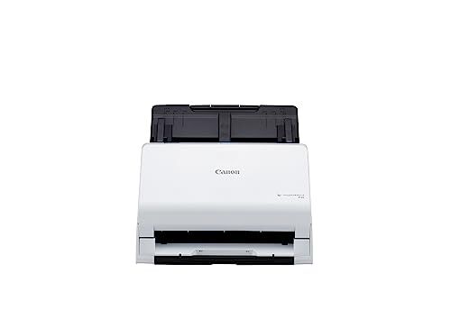 Canon imageFORMULA  scanner documentale A4 con velocità di scansione fino a 25 documenti al minuto, ADF da 60 fogli compatibile con Win e Mac