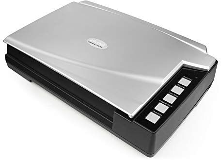 Plustek OpticBook A300 Plus Flatbed scanner 600 x 600 DPI A3 Black Silver