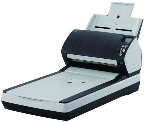 Fujitsu fi-7280 Flatbed & ADF scanner 600 x 600DPI A4 Nero, Bianco