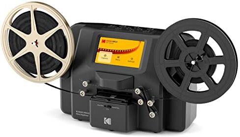 Kodak REELS & Super 8 Films Digitizer Converter con schermo da 5", lo scanner converte la pellicola in file MP4 digitali su scheda SD