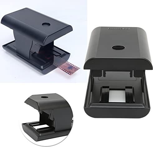 Zunate Scanner per Pellicole Mobili, Scanner per Diapositive per Cellulari e Pellicole Portatili Pieghevoli, Scanner per Novità Divertenti Scansione e Riproduzione con Vecchi Film e Diapositive da 35 Mm Util