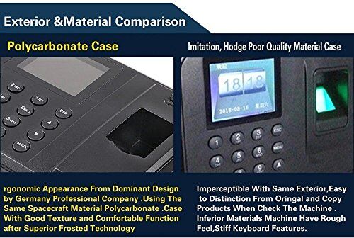 Kinggo Realand A-C030 2.1" TFT Biometrica impronte digitali